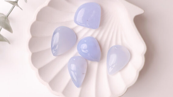 Blue Chalcedony Cabochon