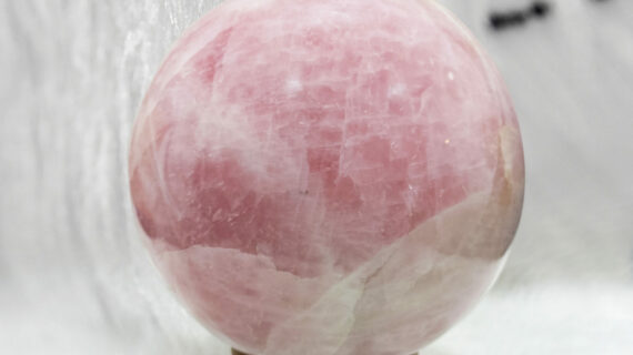 Rose Quartz Polished Big Sphere