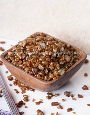 Hessonite Chips Stone, Protection, Good Luck