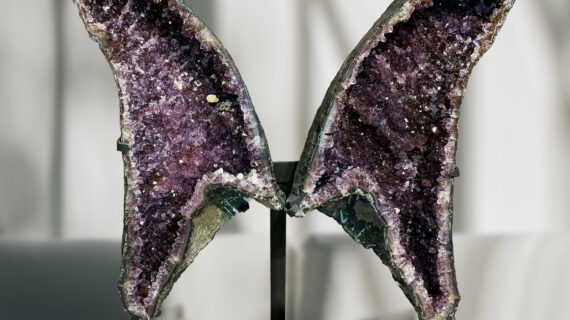 Amethyst Butterfly, Amethyst Geode, Butterfly Shape, Brazillian Amethyst, Amethyst Medium Butterfly