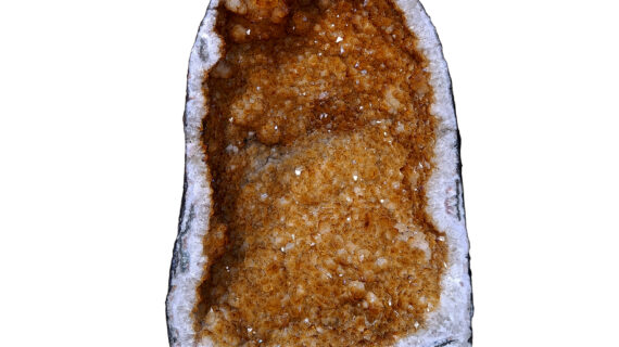 Citrine Standing Geodes, Citrine Cave, Crystal Stone, Meditation, Home Decor
