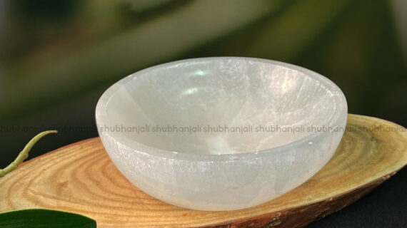 Selenite Bowl, Crystal for Cleansing, Charging