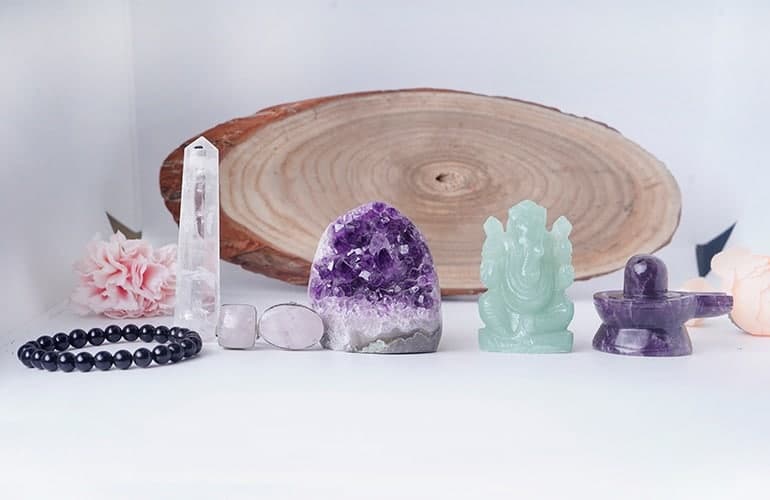 Healing Crystal Gift Box - Beginners Gem Stone Set - Wellness Gift