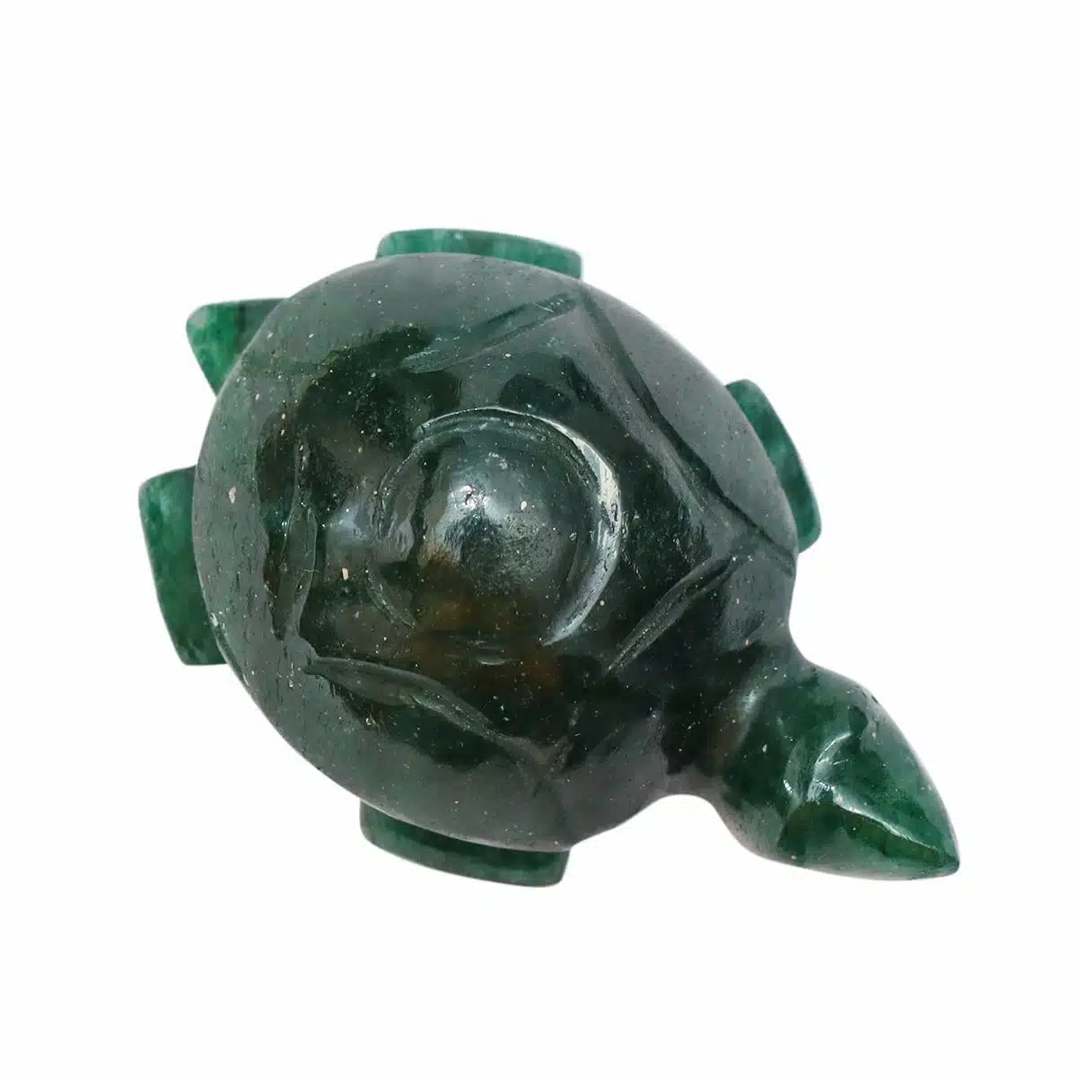 Green Jade Mini Tortoise-Shubhanjali (1) Shop Green Jade Mini Tortoise, Symbol of Wisdom, Knowledge and Good Luck