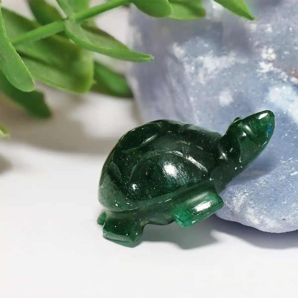 Green Jade Mini Tortoise-Shubhanjali (6) Shop Green Jade Mini Tortoise, Symbol of Wisdom, Knowledge and Good Luck