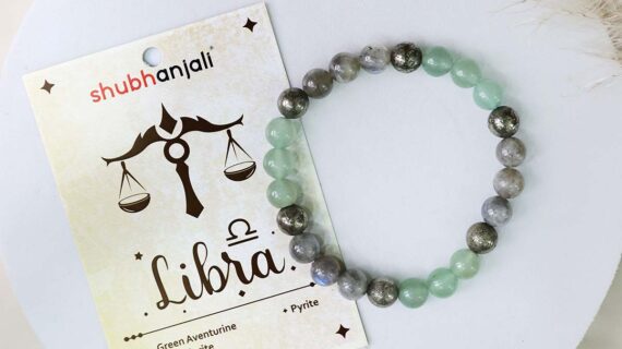 Libra (Tula) Zodiac Sign Bracelet 8MM