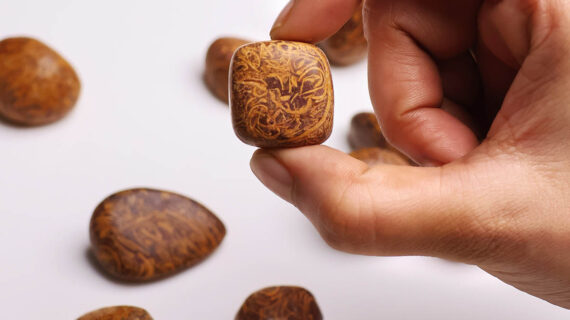 Mariam Jasper / Calligraphy Jasper Tumble Stone