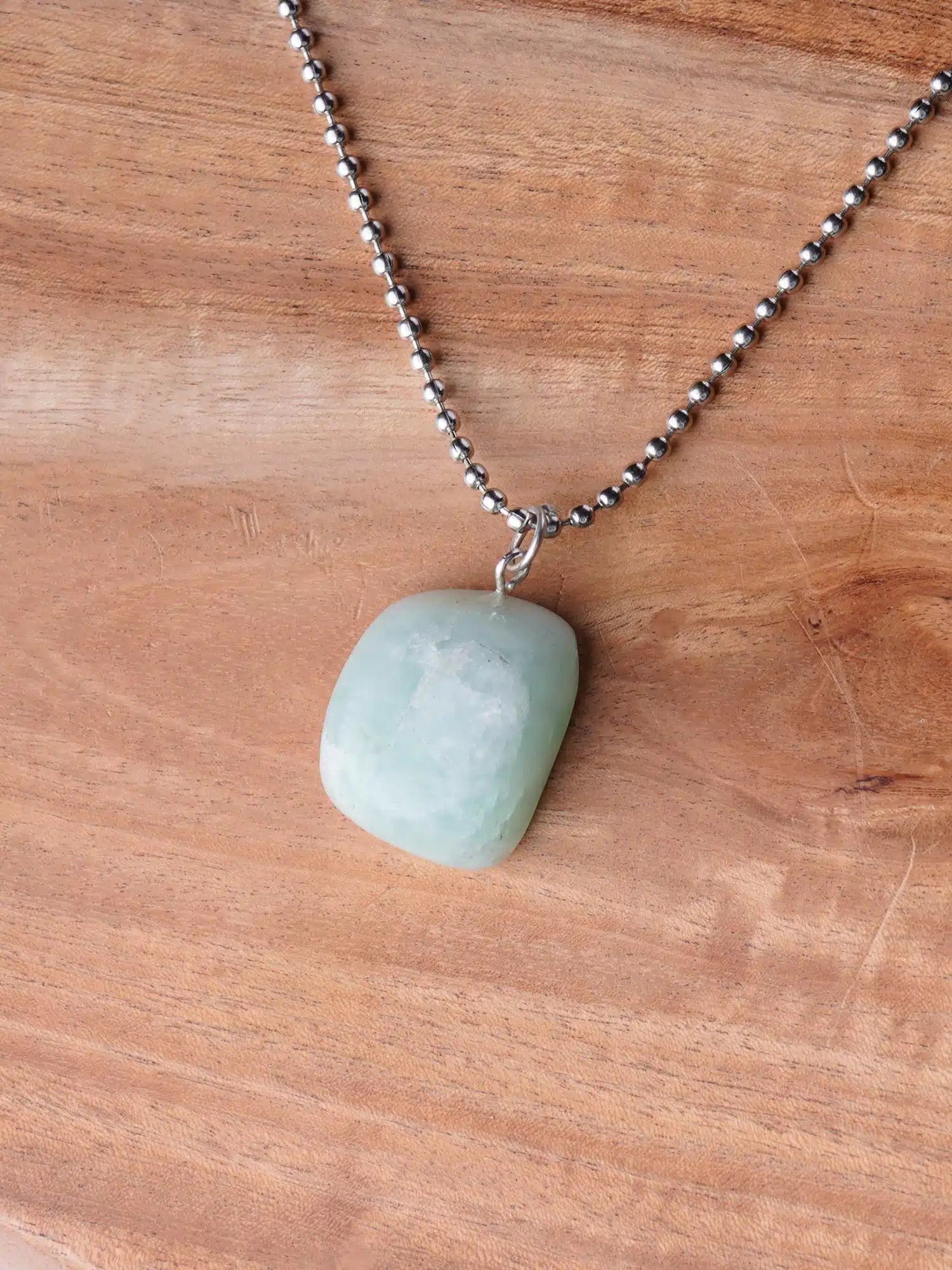 Shubanjali-Amazonite tumble Pendant-1