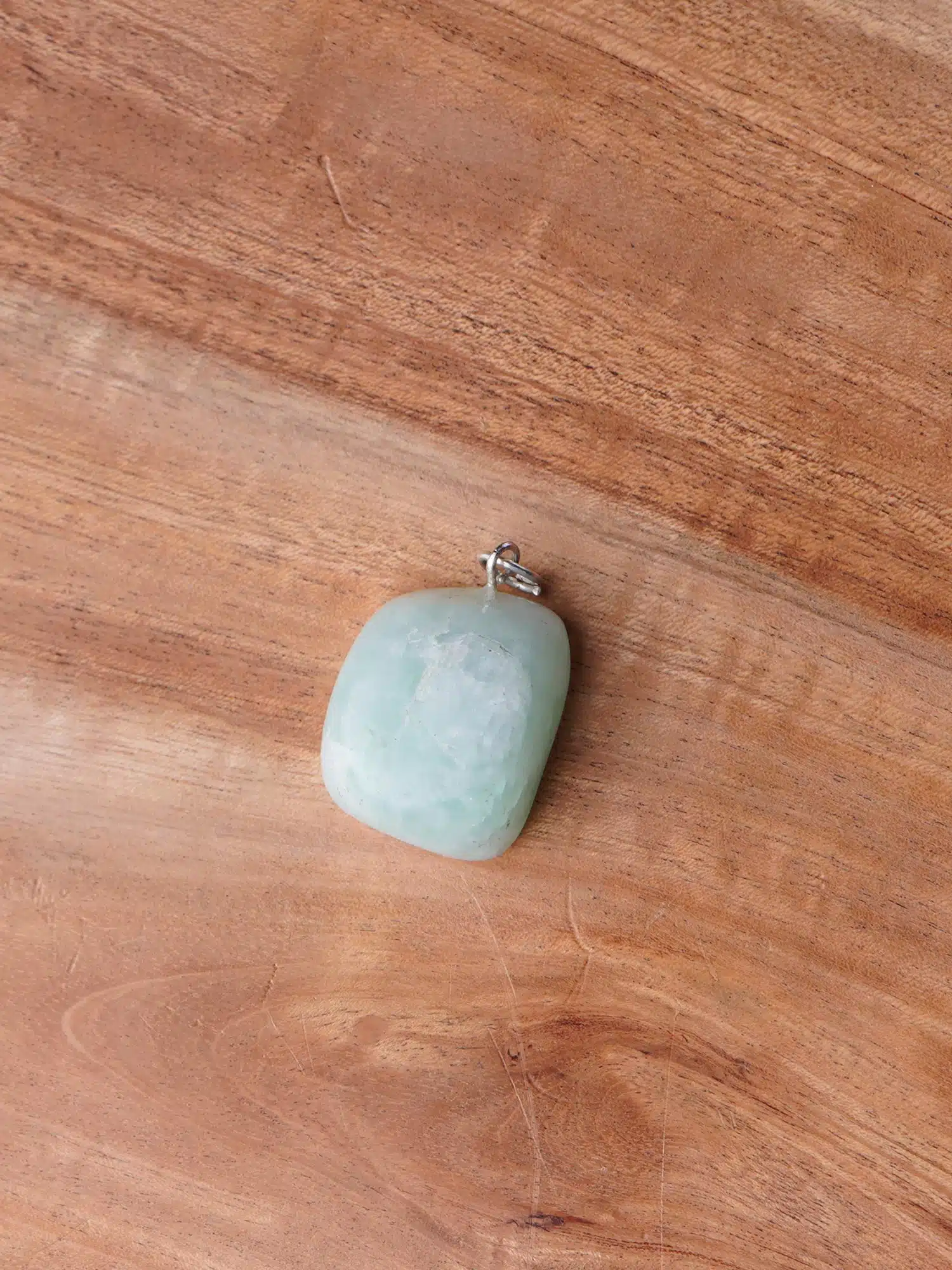 Shubhanjali-Amazonite tumble Pendant-2
