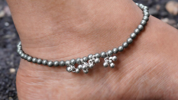 Pyrite Leg Foot Anklet