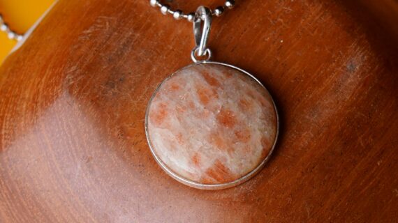 Sunstone Circle Pendant