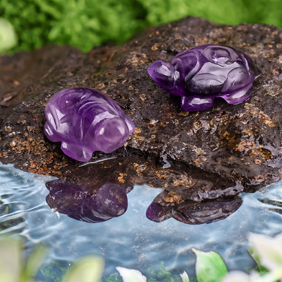 Untitled-6 amethyst small tortoise plain