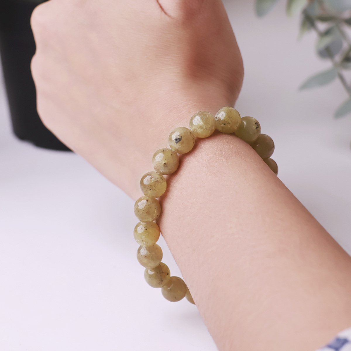 Yellow Apatite Bracelet 10mm (1)