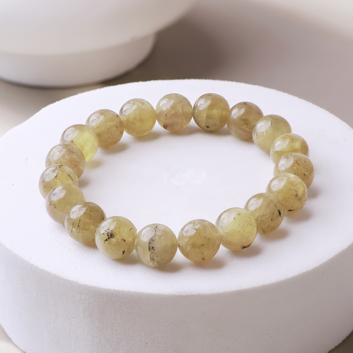 Yellow Apatite Bracelet 10mm (2)