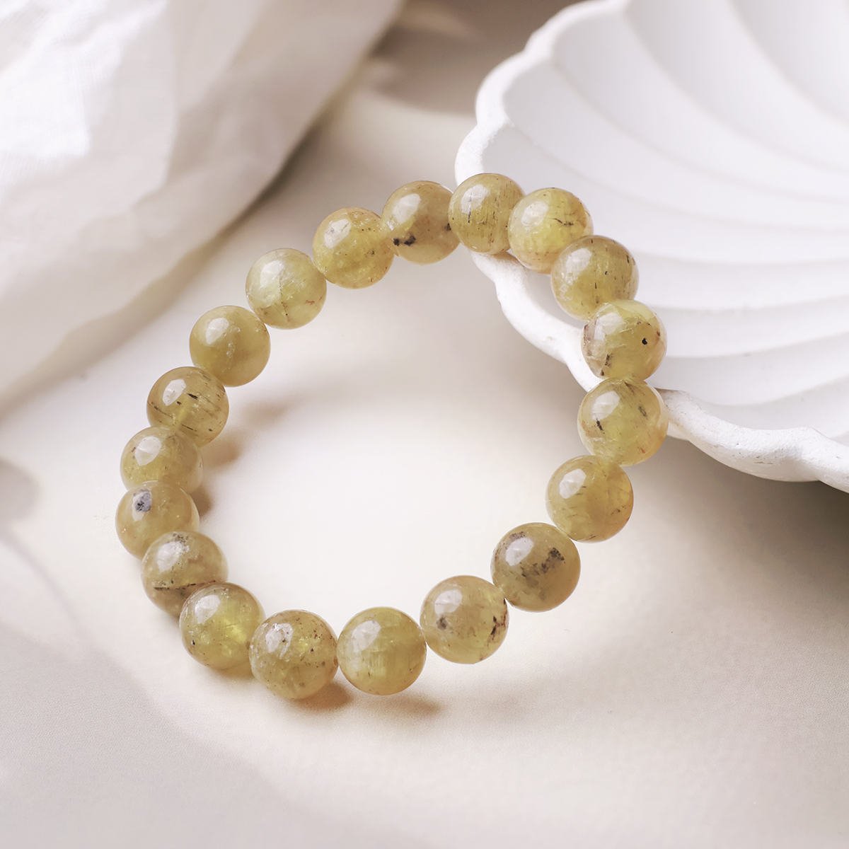 Yellow Apatite Bracelet 10mm (3)