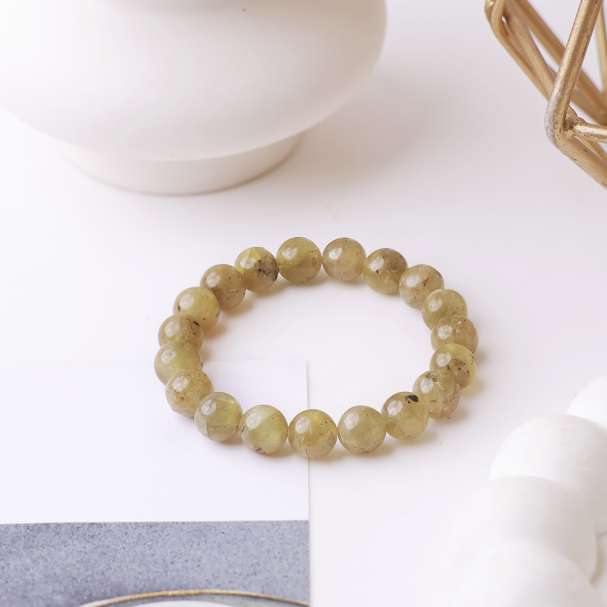 Yellow Apatite Bracelet 10mm (5)