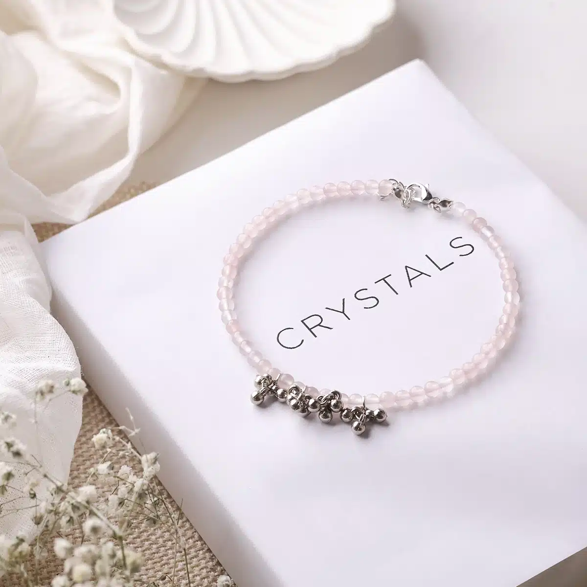 shubhanjali-rose-quartz-anklet shubhanjali-rose-quartz-anklet