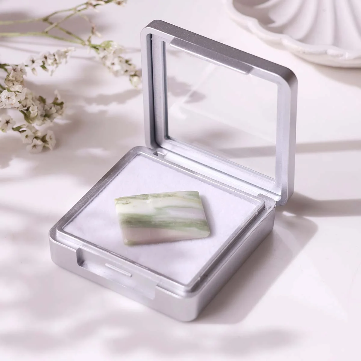 Banded Serpentine Cabochon (1)