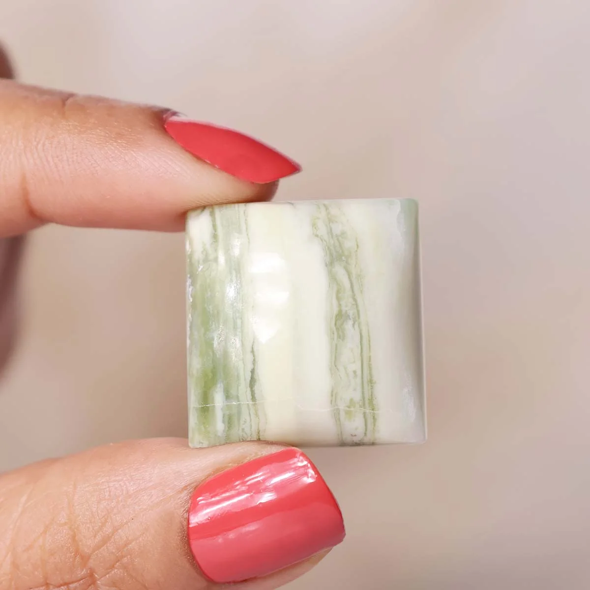 Banded Serpentine Cabochon (10)