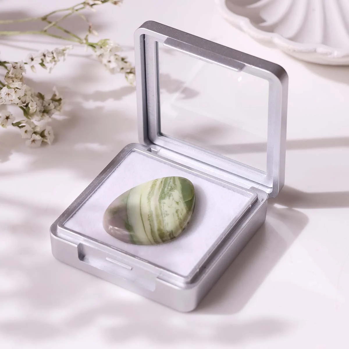 Banded Serpentine Cabochon (21)