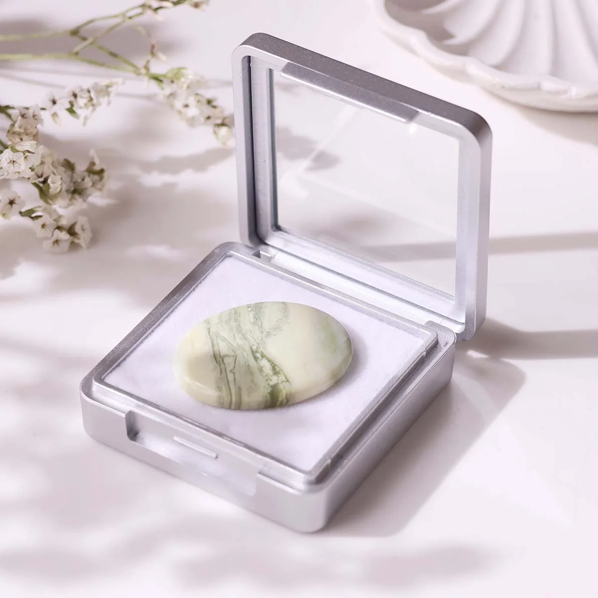 Banded Serpentine Cabochon (24)