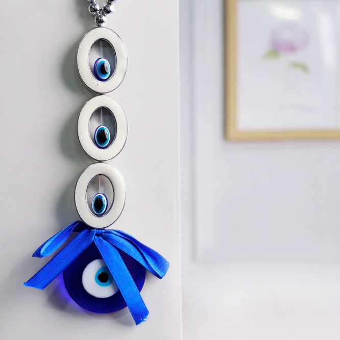 Evil Eye Oval Shape Wall Hanging