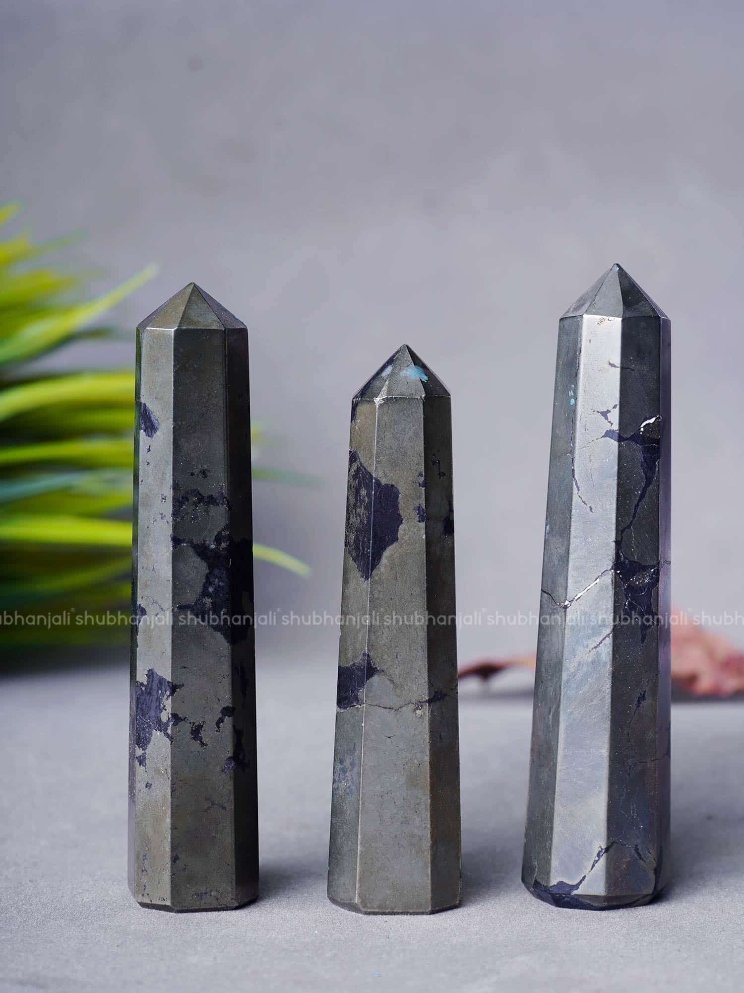 Buy Pyrite Crystal Pencil Point Shubhanjali