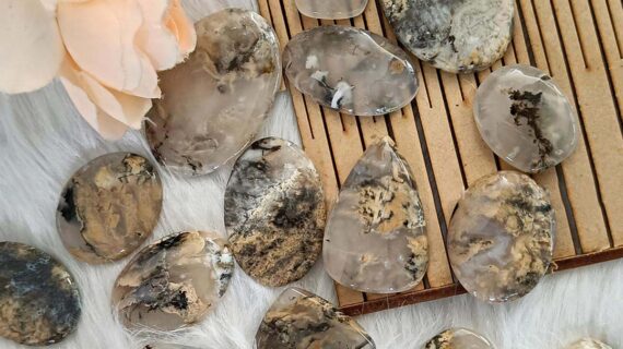 Tiger Dendritic Cabochon