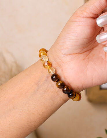 solar plexus chakra bracelet