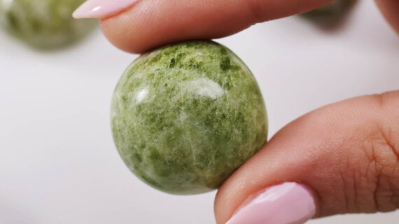 Vesuvianite Tumble Stone