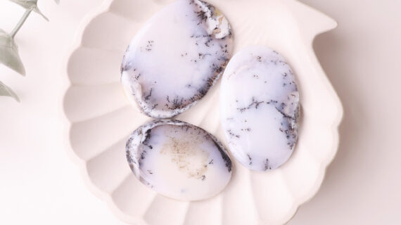 Dendritic Opal Cabochon
