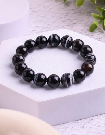 black sulemani bracelet 6 mm