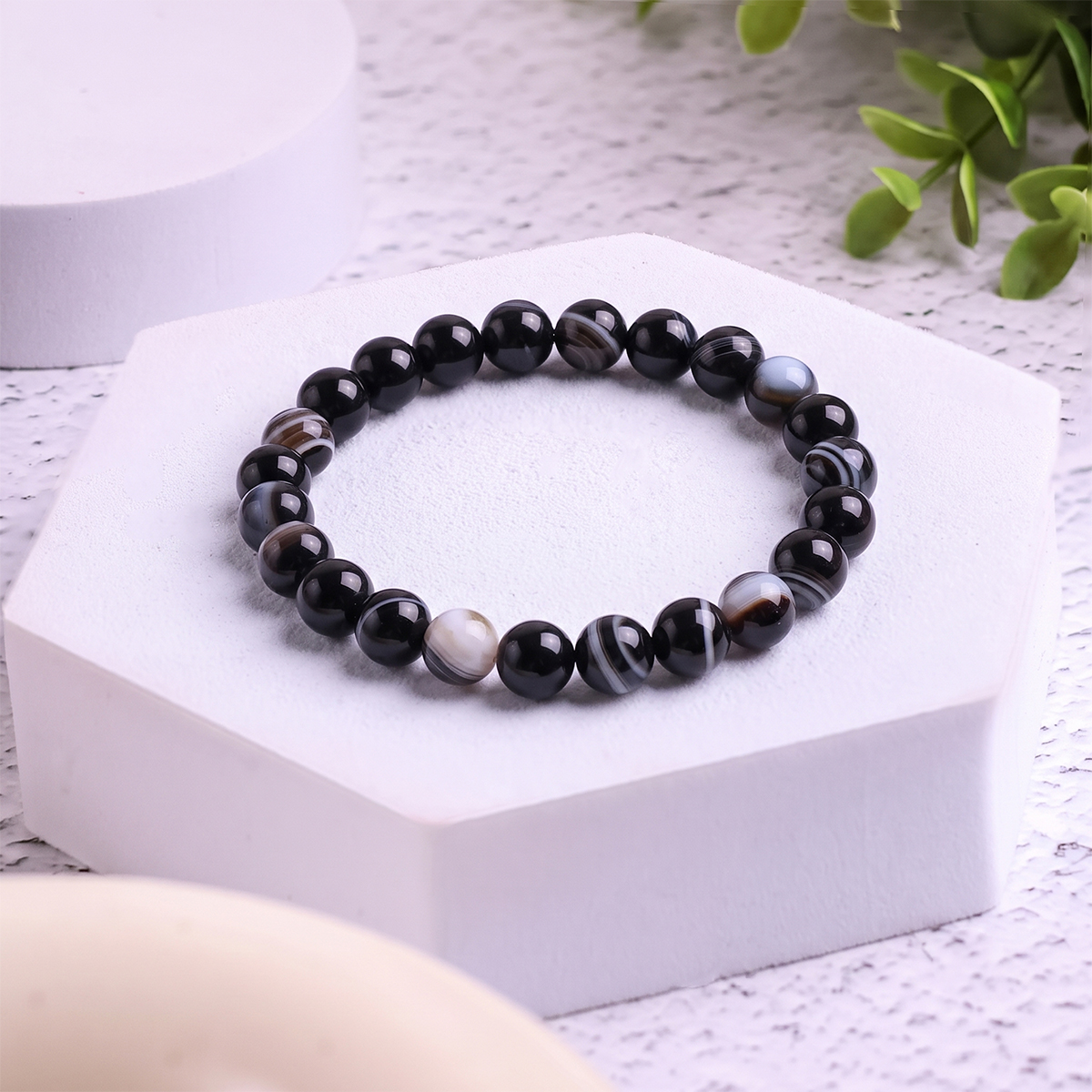 Black Sulemani Bracelet 8 mm black sulemani bracelet 6 mm