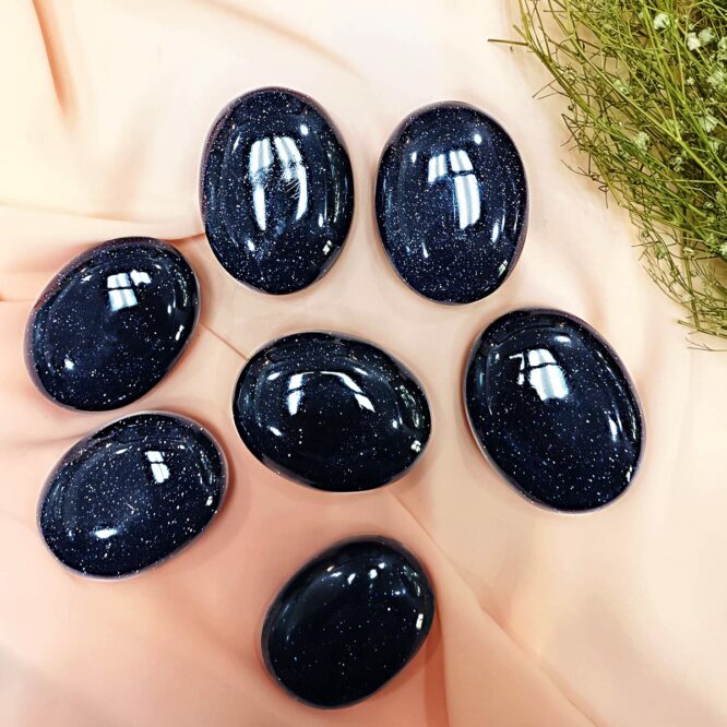 Shop Blue Gold Palm Stone
