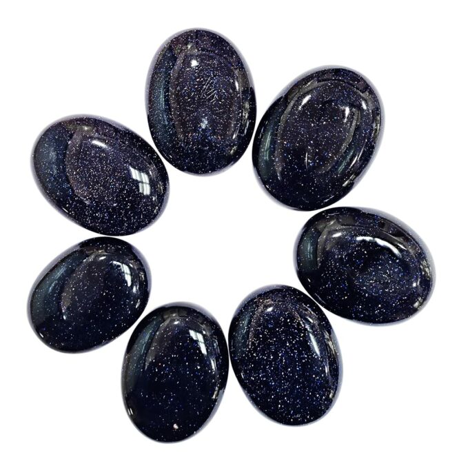 Shop Blue Gold Palm Stone