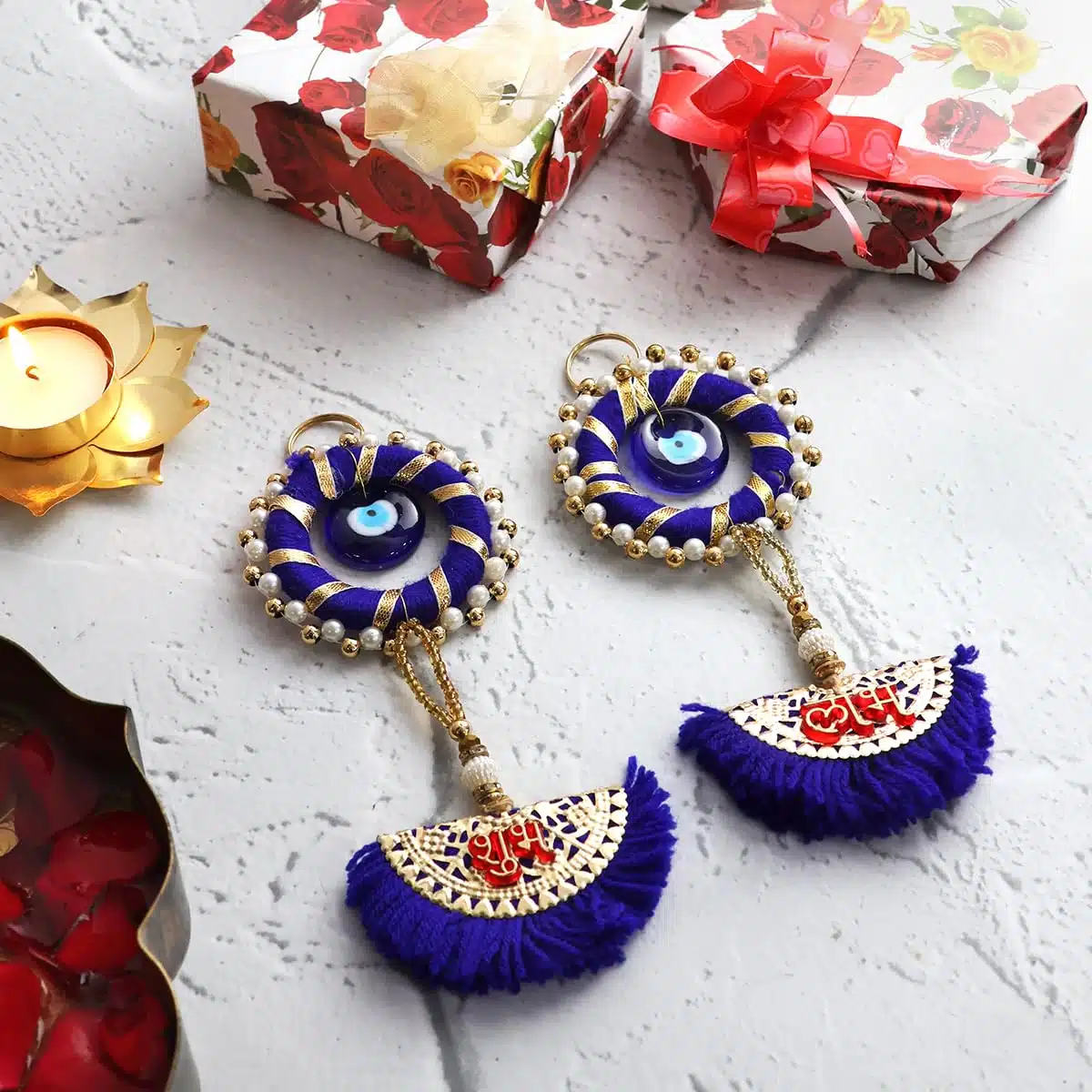 Evil Eye Shubh Labh Wall Hanging (2) Shop Evil Eye Shubh Labh Wall Hanging