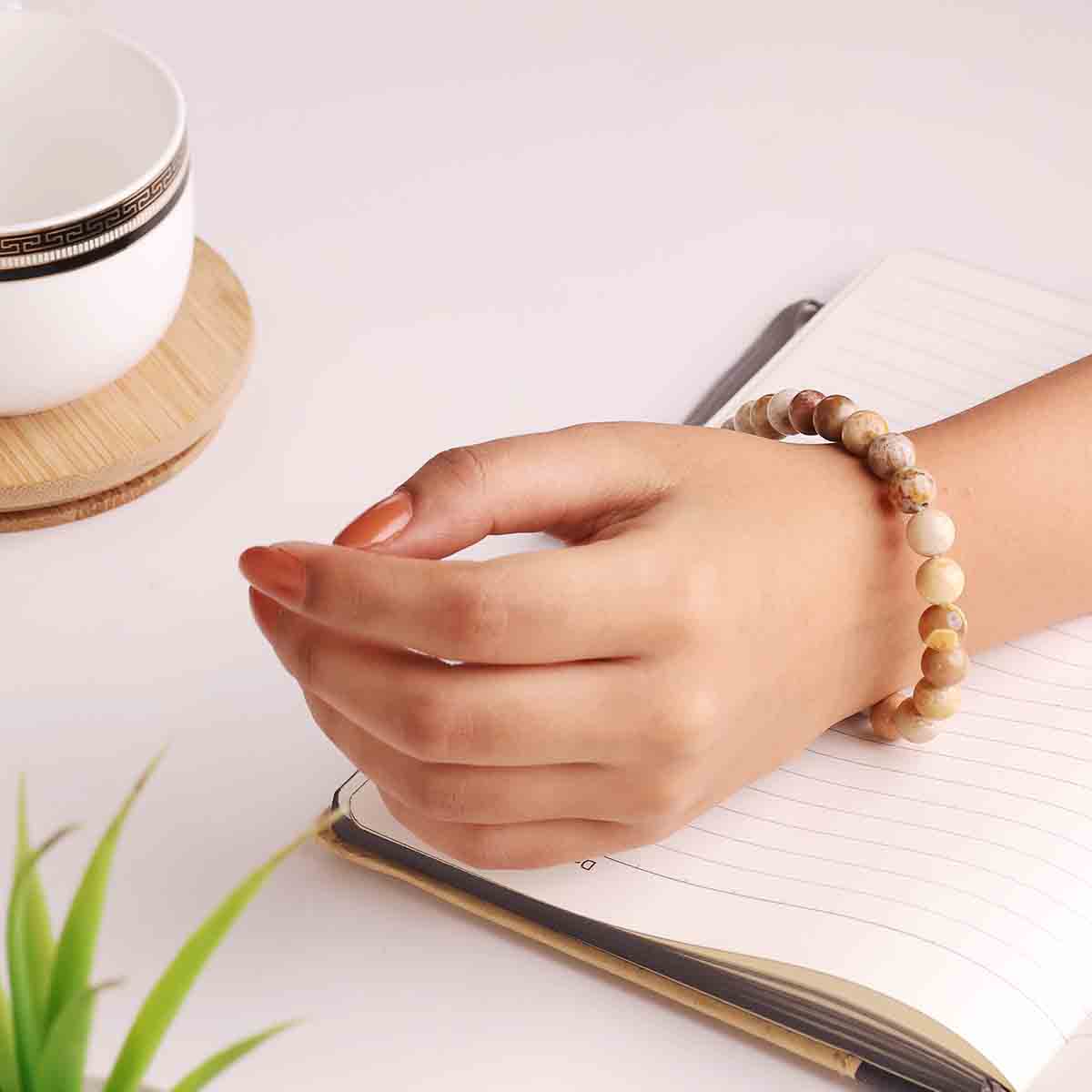 Fossil Jasper Bracelet (6)