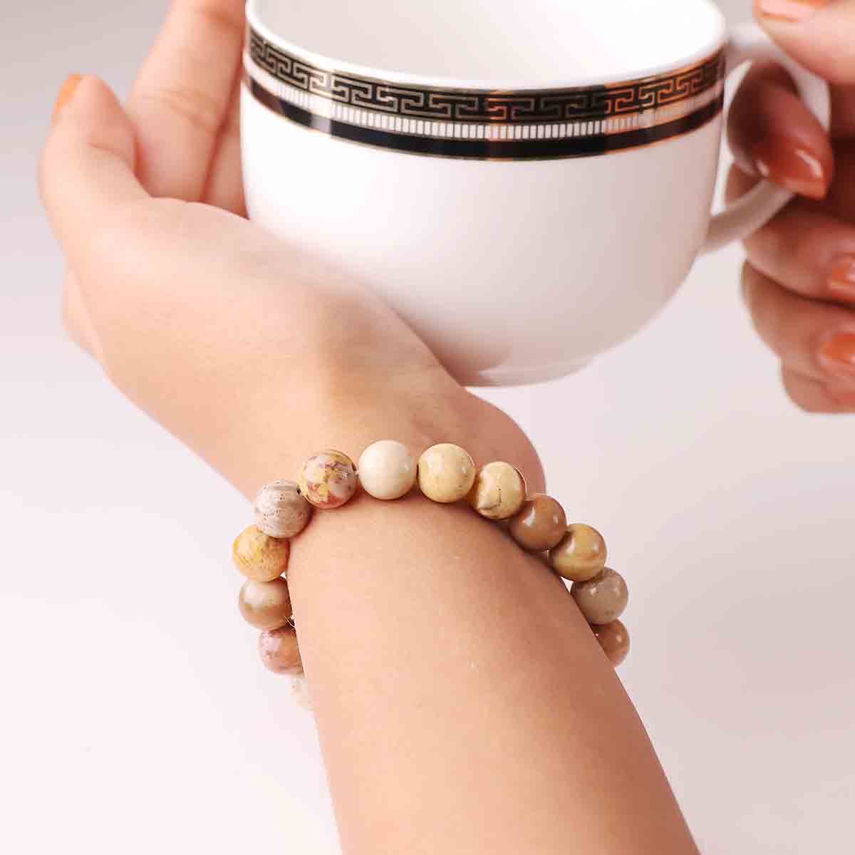 Fossil Jasper Bracelet (7)