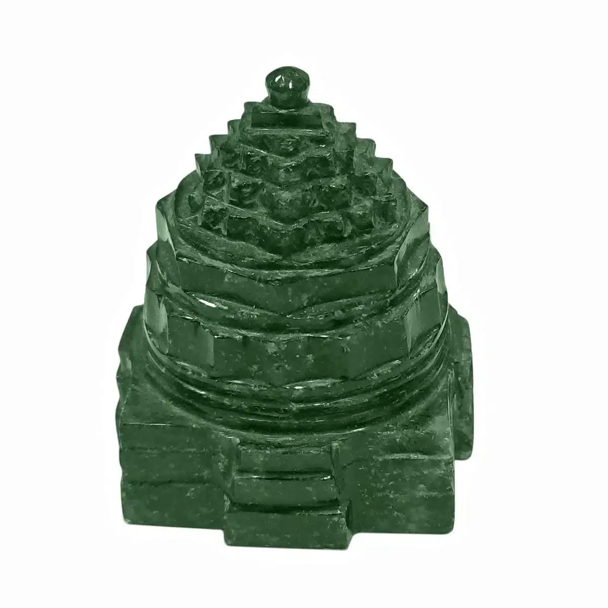 Green Jade Shree Yantra-Shubhanjali (2) Shop Green Jade Crystal Shree Yantra