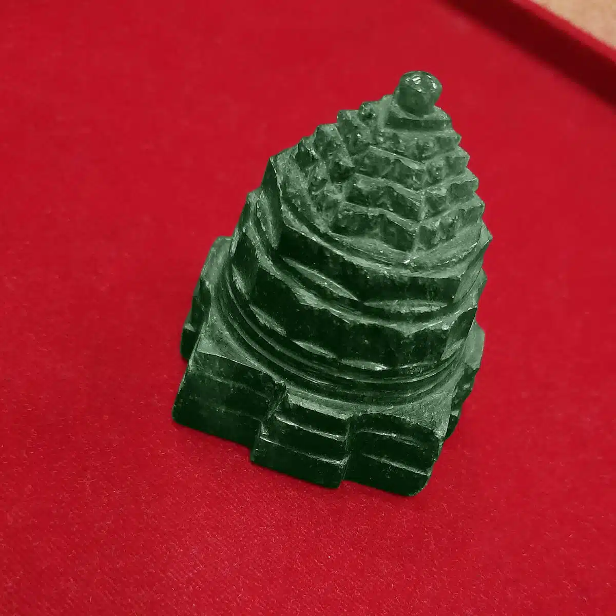 Green Jade Shree Yantra-Shubhanjali (4) Shop Green Jade Crystal Shree Yantra