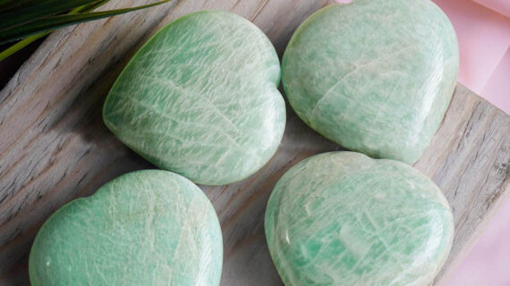 Amazonite Heart Stone