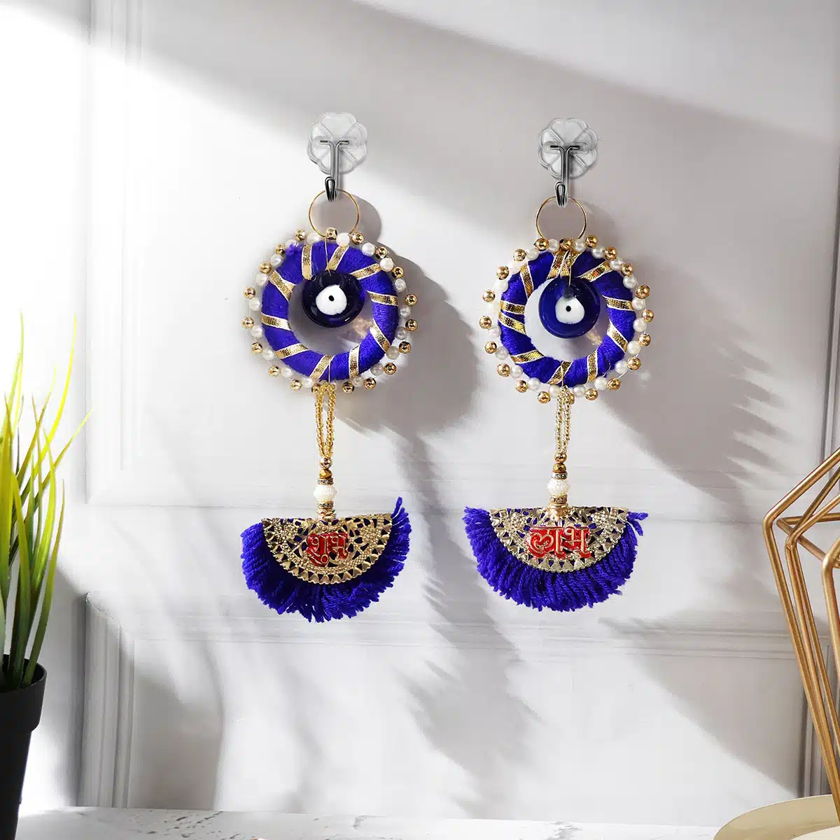 Shubhanjali-Evil Eye Hanging Evil Eye Shubh Labh Wall Hanging