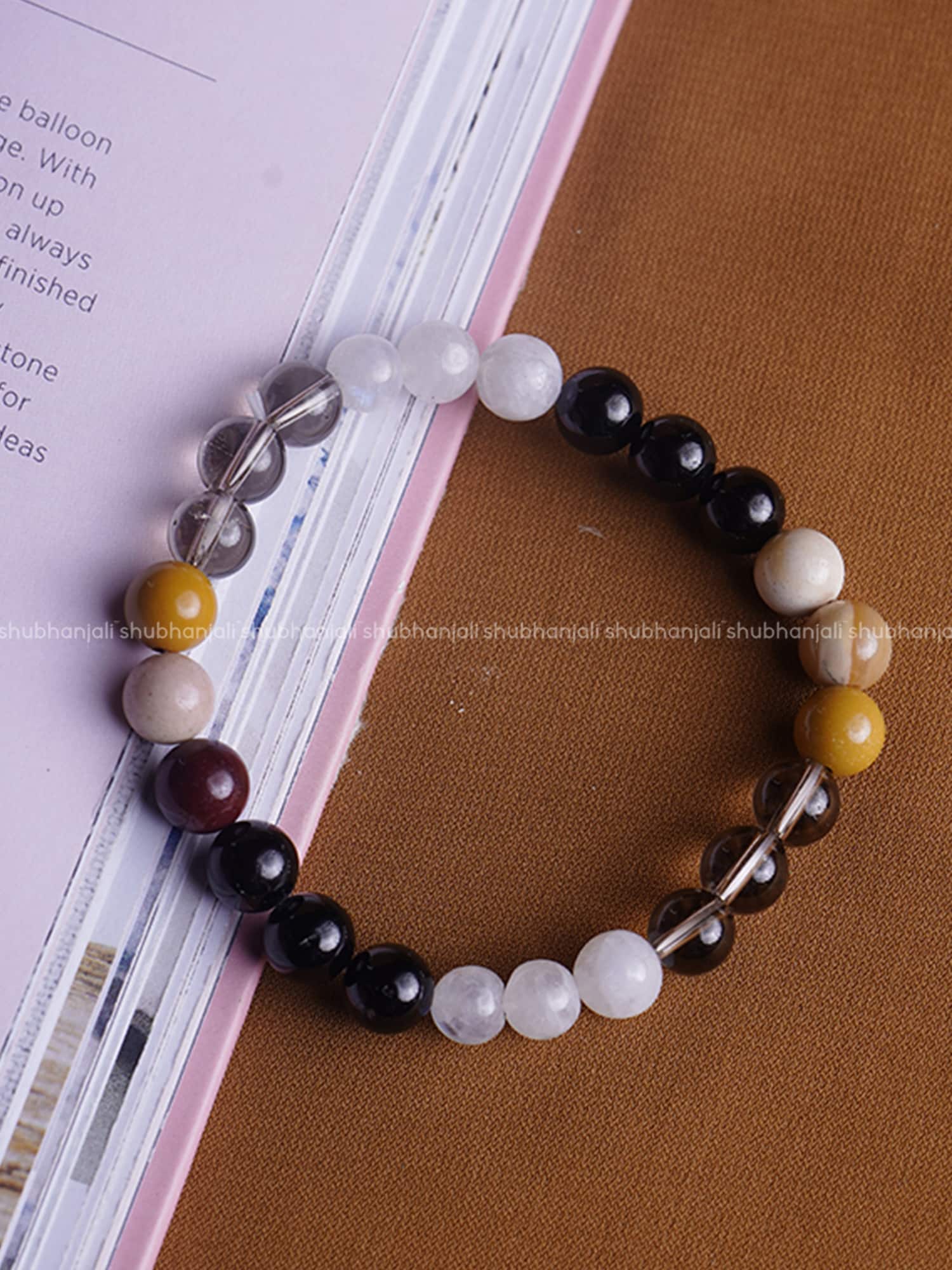 Natural Crystal Beads Hair Loss Bracelet