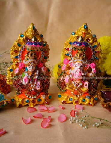 Laxmi Ganesh Pair (Terracota)