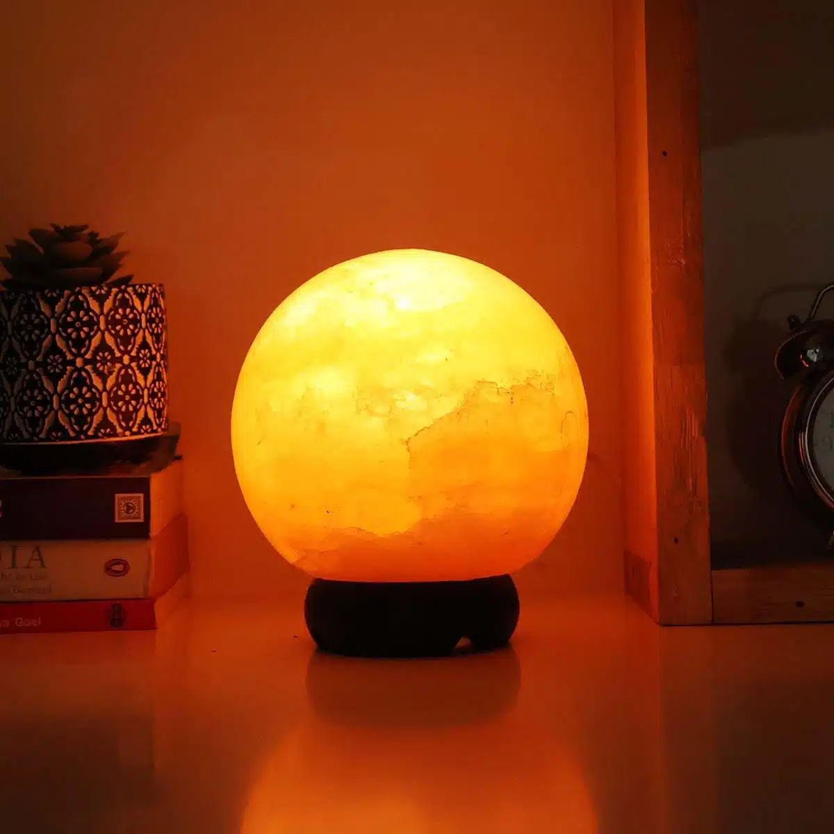 Sphere Himalayan Salt Lamp-Shubhanjali (5) Shop Sphere Himalayan Salt Lamp