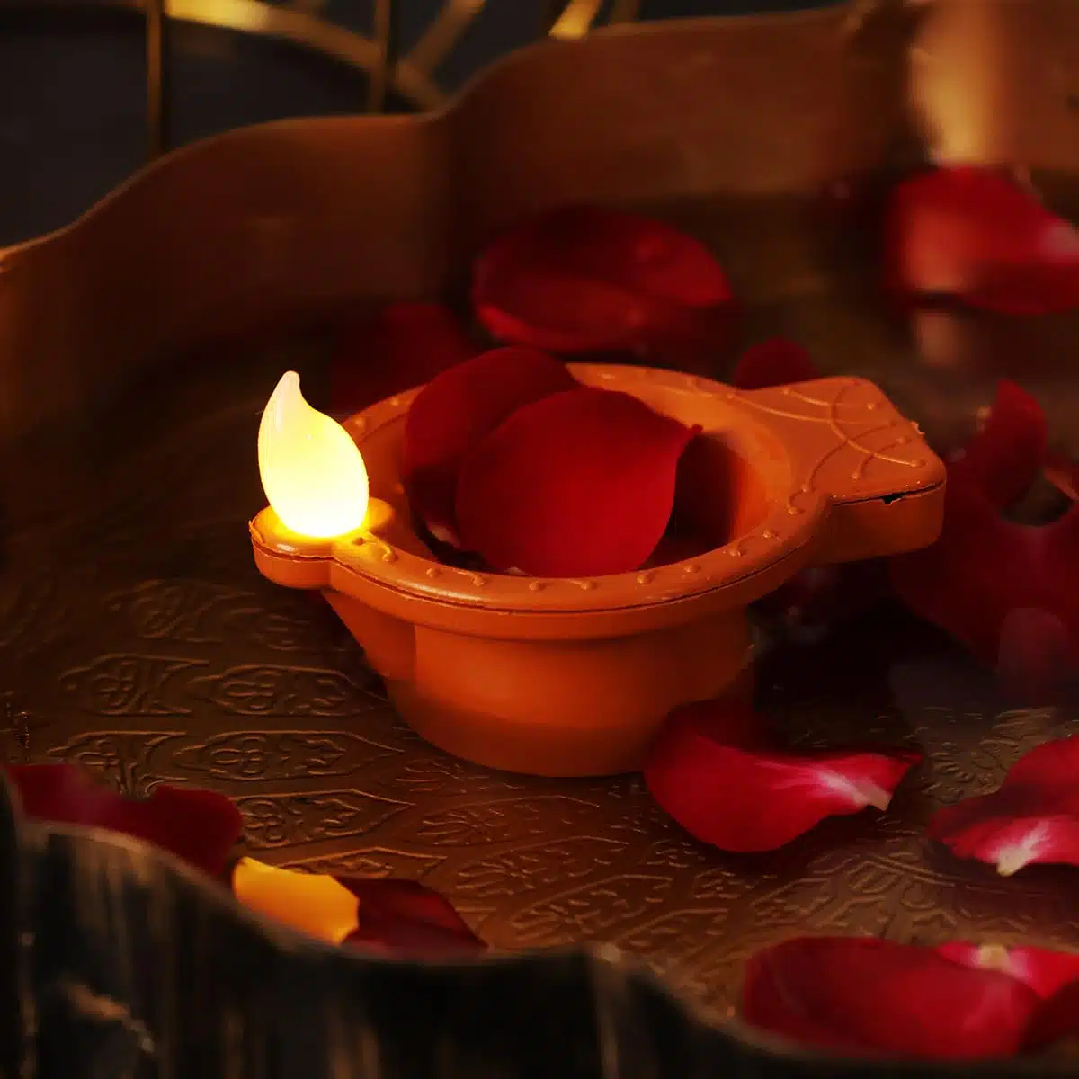 Water Led Diya-Shubhanjali (3) Shop Water Sensor Led Diya