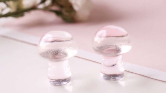 Clear Quartz Mushroom