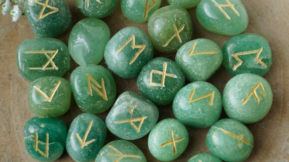 Green Aventurine Runes