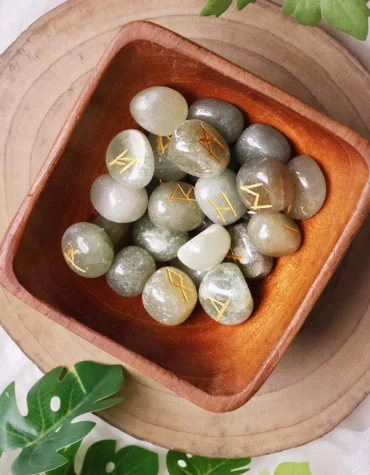green aventurine runes