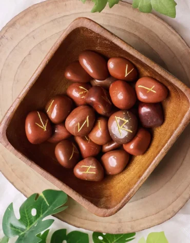 red jasper runes set